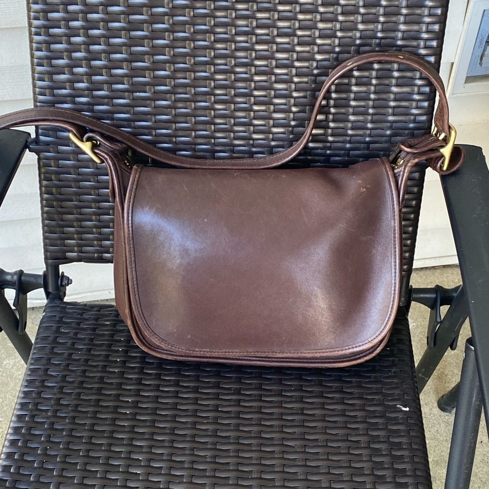 Vintage Coach 9951 Classic Shoulder Bag Leather Legacy Patricia - Picture 6 of 13